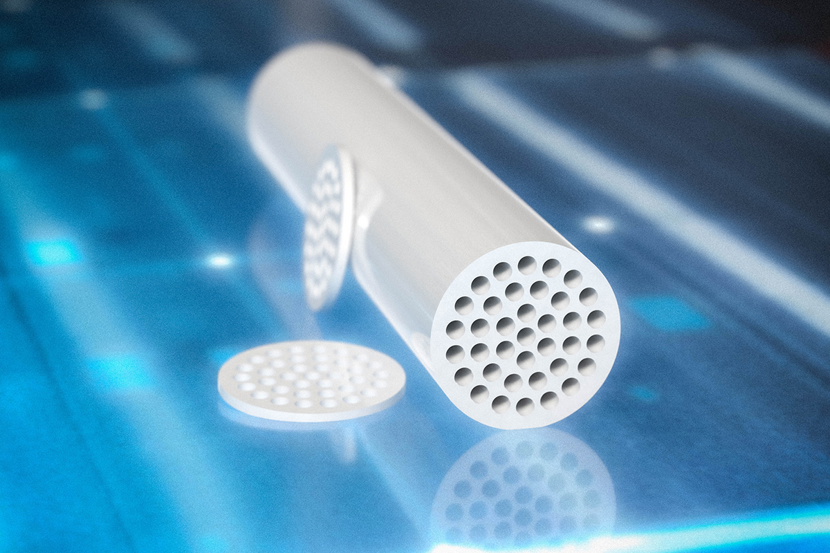 19-Hole Uniform Porous Ceramic