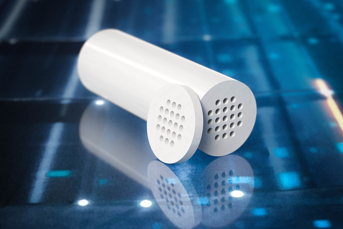 21-Hole Uniform Porous Ceramic