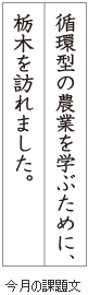 級位認定試験課題イメージ画像