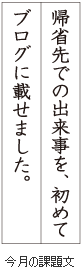 級位認定試験課題イメージ画像