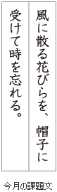 級位認定試験課題イメージ画像