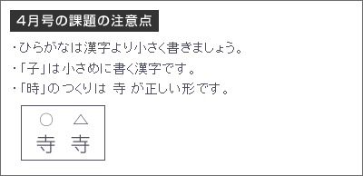 注意点