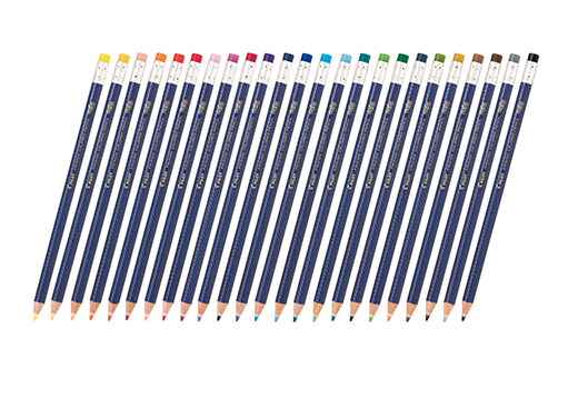 こすると消える色鉛筆『フリクションカラードペンシル』発売 | プレス