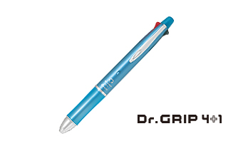 Pencil 0.5mm EF Pilot Dr ICE BLUE Grip 4+1 Multi Ball Point Pen