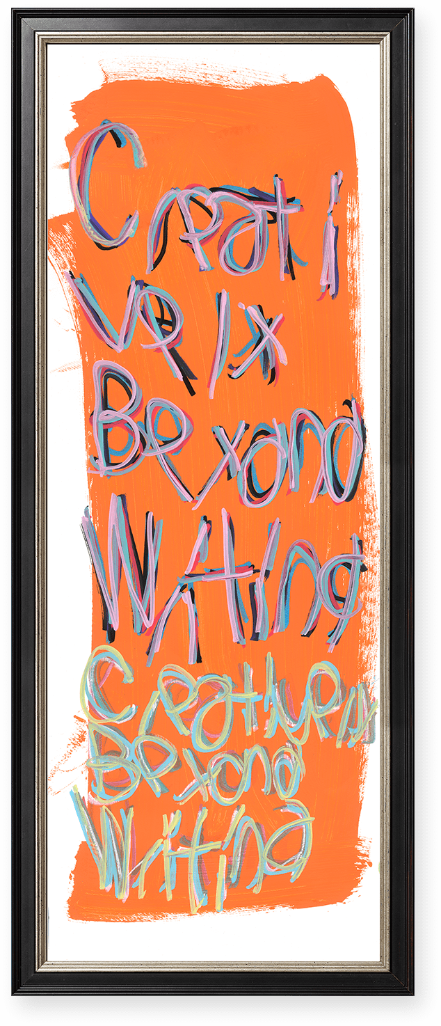 「Creatively Beyond Writing」作品画像