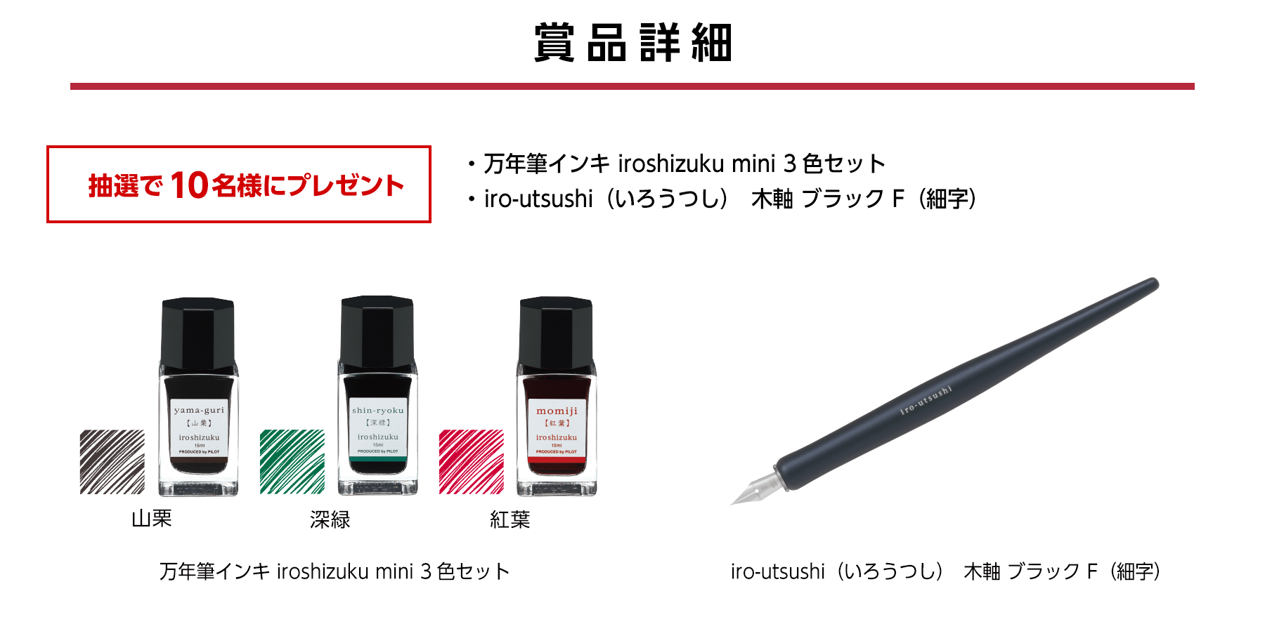 賞品詳細