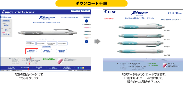 ダウンロード手順